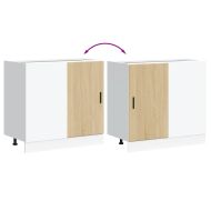 Долен шкаф за мивка "Lyon" дъб сонома, инженерно дърво