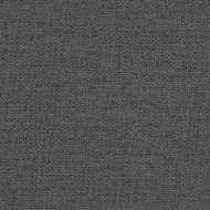 Въртящ се офис стол, тъмносив, текстил