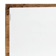 LED огледало за баня от старо дърво 100x8,5x37 cm