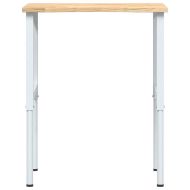 Работна маса 80x60x(71,5-98) cm Дъб от масивна дървесина