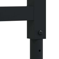 Работна маса тъмнокафява Дъб от масивна дървесина