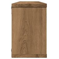 Стенни кубични рафтове, 4 бр, дъб артизан, 60x15x23 см