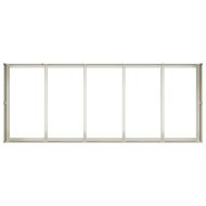 Кашпа, бяла, 200x80x40 см, стомана