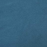 Трапезни столове, 4 бр, сини, кадифе