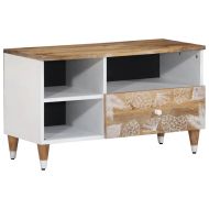 ТВ шкаф 80x33,5x46 cm Масивна дървесина Манго