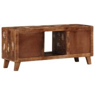 ТВ шкаф 105x46x32 cm Масивна дървесина Възстановена