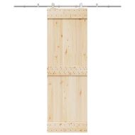 Механизъм за плъзгаща врата 200 см неръждаема стомана сребрист