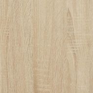 Библиотека, сонома дъб, 60x24x101,5 см, инженерно дърво