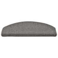 Изтривалки за стълби, 30 бр., 65x24x4 см, тъмносиви, полукръгли, големи