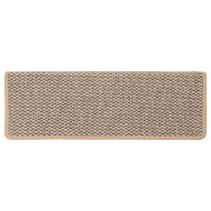 Стелки за стълби, вид сизал, 30 бр, 65x21x4 см, светлобежови