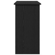 Бюро, черно, 80x40x75 см, ПДЧ