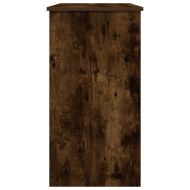 Бюро, опушен дъб, 80x40x75 см, инженерно дърво