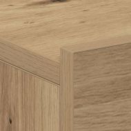 Плаващо нощно шкафче Artisan Oak 40x32x15cm Инженерна дървесина