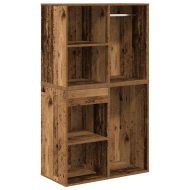 Комплект тоалетка с LED Старо дърво