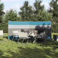 Camping Windbreak Blue 340x130 cm Водоустойчив