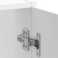 Шкаф за мивка "Kalmar" Бял 60x46x81,5 cm Инженерна дървесина