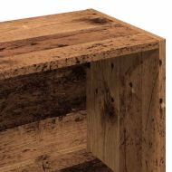 Рафт за книги от старо дърво 60,5x30x90 cm Инженерна дървесина