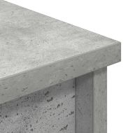 Висока дъска Concrete Grey 37,5x35x180 cm Инженерна дървесина