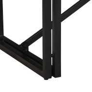 Маса за кафе, 100x50x35 см, грубо мангово дърво масив