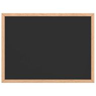 Табло с тебешир и рамка от масивна борова дървесина, черно