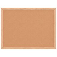 Коркова дъска с рамка от масивна борова дървесина 40x30 cm
