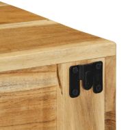 Стенен шкаф за телевизор 40x30x19 cm Масивна дървесина Акация