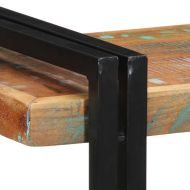 Стенен рафт Многоцветен масивен дървен материал Възстановена