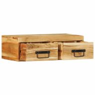 Стенен шкаф за телевизор 60x30x19 cm Масивна дървесина Акация