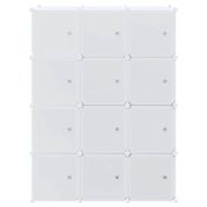 Органайзер за съхранение на кубчета с 12кубчета и висящи пръчки