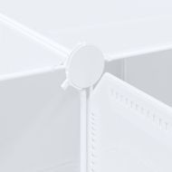 Органайзер за съхранение на кубчета с 12кубчета и висящи пръчки