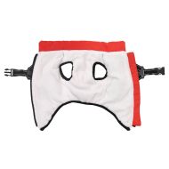 Кучешко палто ремък Водоустойчиво светлоотразително червено L28