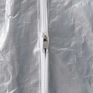 Стойка за дърва за огрев с дъждобран Поцинкована стомана