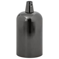 Лампи 2 бр. лъскави черни E27