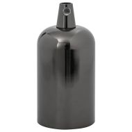 Лампи 2 бр. лъскави черни E27