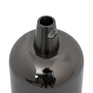 Лампи 2 бр. лъскави черни E27