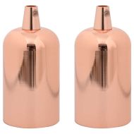 Лампи 2 бр. розово злато E27