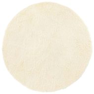 Шаги килим с дълъг косъм, NAVARRA, кремав, 120x120см, полиестер