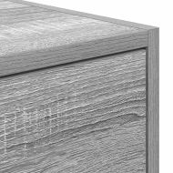 ТВ шкафове 2 бр Сив сонома 60x31x25,5 см инженерно дърво