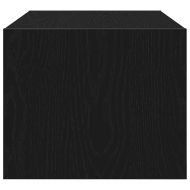 ТB шкафове, 2 бр, черен дъб, 60x31x25,5 см, инженерно дърво