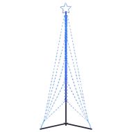 LED коледна елха 525 светодиода синьо 302 см