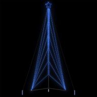 LED коледна елха 861 светодиода синьо 478 см