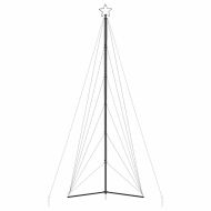 LED коледна елха 861 светодиода синьо 478 см