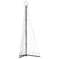 LED коледна елха 339 светодиода синьо 187 см