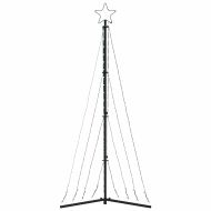 LED коледна елха 339 светодиода синьо 187 см