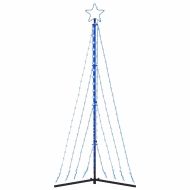 LED коледна елха 339 светодиода синьо 187 см