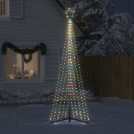 LED коледна елха 495 светодиода Цветни 300,5 см