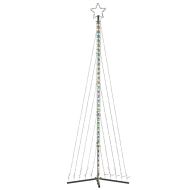 LED коледна елха 495 светодиода Цветни 300,5 см