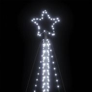 LED коледна елха 789 светодиода студено бяло 476 см
