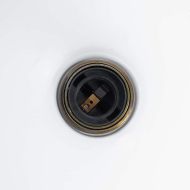 Висяща лампа Регулируема височина E27 Червен гланц Ø 22 cm