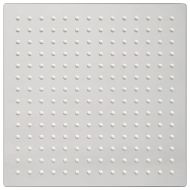 Дъждовна душ глава от неръждаема стомана 304 25x25 cm Square